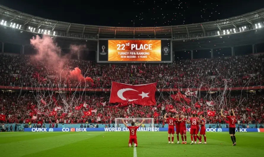 Türk Futbolunda Tarihi Eşik: FIFA Listesinde Büyük Sıçrayış
