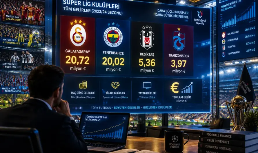 Avrupa Sahasında Finansal Yarış: 4 Büyüklerin UEFA Kazançları