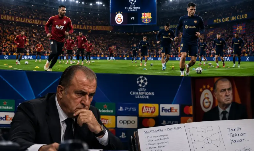 Fatih Terim, Galatasaray-Barcelona Dev Maçında UEFA’nın Gözü Olacak