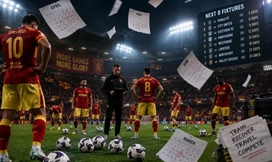 Galatasaray’ın 30 Günlük Kritik Sınavı: 8 Maçlık Dev Maraton Başlıyor
